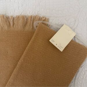 Cozy Camel Blanket Scarf with Fringe - A New Day